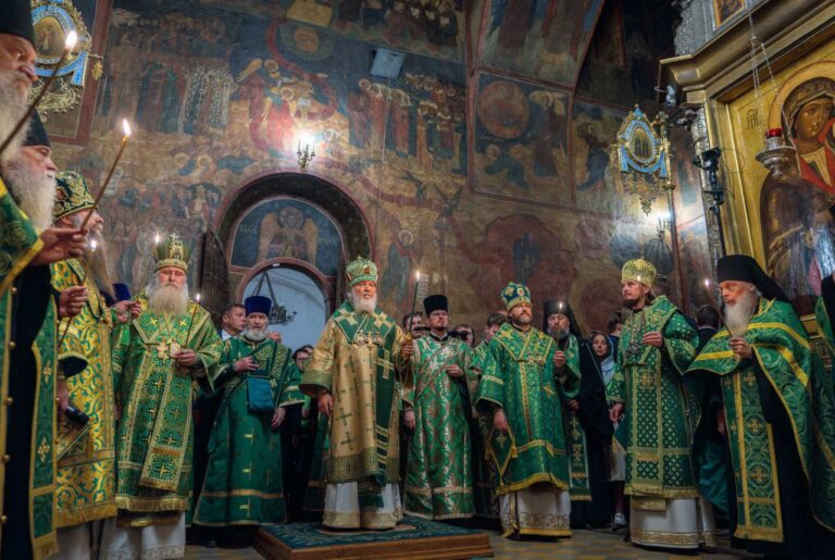 День памяти преподобного Сергия Радонежского в Троице-Сергиевой лавре